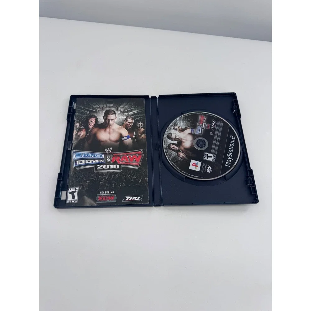 THQ WWE SmackDown vs Raw‎ 2010 Sony PlayStation 2 PS2 Complete